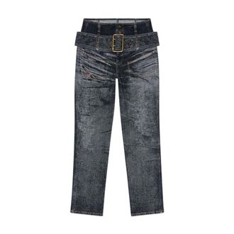 Diesel Dames, Jeans, Zwart, Maat: W26 Katoen