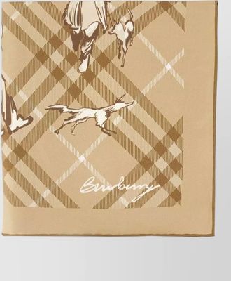 Burberry silk printed scarf