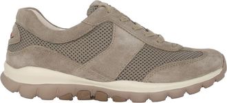 Gabor Low Sneaker - Dames - Outdoorschoenen - Beige - 35 EU - Leer - Fitness