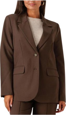 Y.A.S Y.a.s, Dames, Jassen, Bruin, Maat: XL Poliester