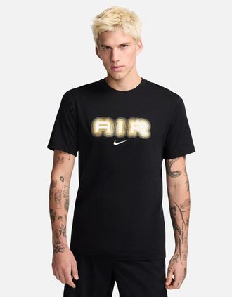 Nike Mens Nike SW Air Graphic T-shirt Black - Size: 40