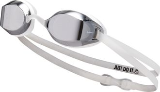 Nike Unisex Swim Legacy Comfort Mirrored Goggles in Grey | NESSF132-040