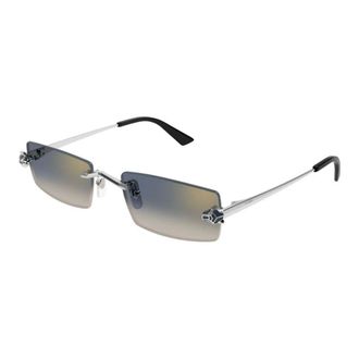 Cartier Sunglasses, unisex, Gray, 55 MM, Ct0598S 002 Sunglasses