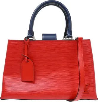 Louis Vuitton Kleber Epi Leather Red Leather Handbag (Pre-Owned)