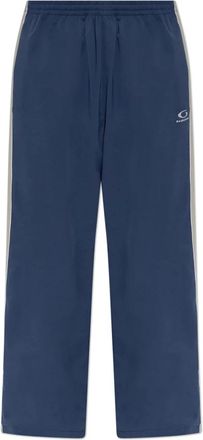 Balenciaga Trainingsbroek - Heren - Sweatpants - Blauw - M - Polyester - Broeken