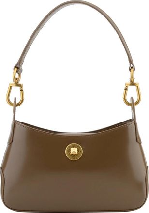Pourchet &Eacute;clat Schoudertas - Dames - Schoudertassen - Bruin - ONE Size - Leer - Tassen