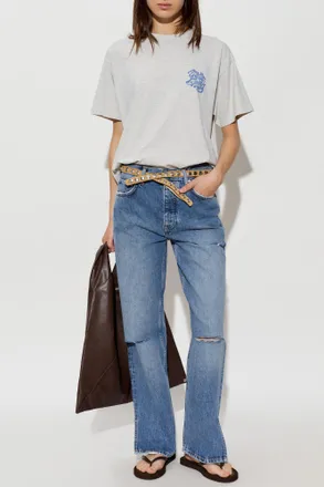 Anine Bing Roy Jeans, Womens, Blue