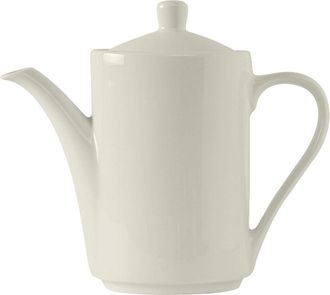Tuxton Modena Coffee/Tea Pot w/Lid 21oz 8-1/2x7-1/2H, 6 Pieces