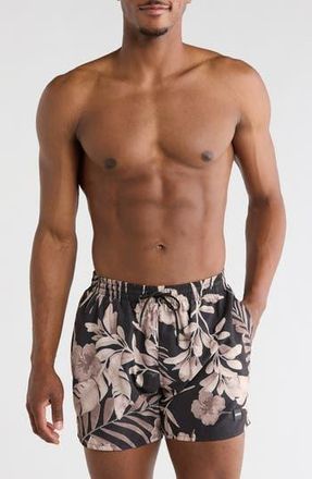 BOSS Piranha Drawstring Swim Trunks in Light Beige at Nordstrom Rack, Size Xx-Large