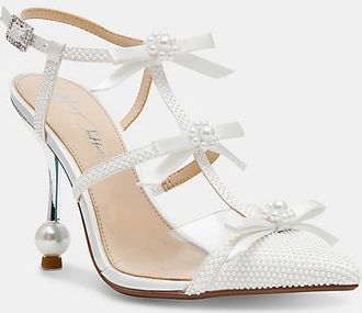 Betsey Johnson Everr Bow Strappy Pumps