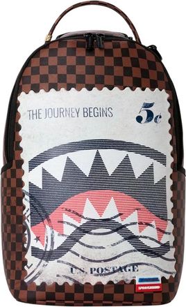 Sprayground Mochila Usps Shark Stamp - Bags - unisex - Marr&oacute;n - ONE SIZE