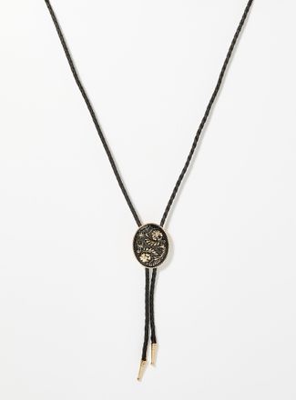 Le 31 Mens Floral medallion bolo