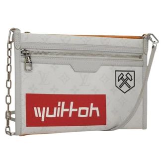 Louis Vuitton Pre-owned Cross Body Bags, female, Multicolor, Size: ONE SIZE Pre-owned Canvas Shoulder Bag
