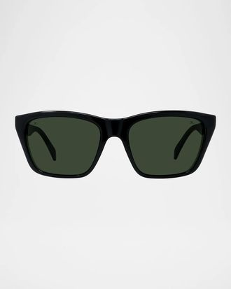 Vuarnet Men & apos;s Legend 06 Originals 58MM Rectangular Sunglasses