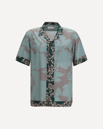 Dries Van Noten Camicia a maniche corte Carltone Man 48