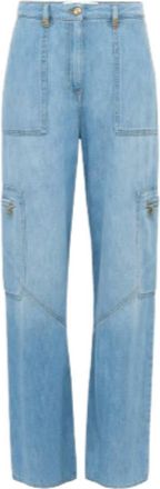 Elisabetta Franchi Donna, Jeans, Blu, W26, new