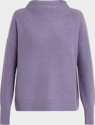 Vince Boiled Cashmere Turtleneck Pullover