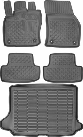 OEM Juego De Alfombrillas Para Coche Y Maletero Para Audi Q2 Crossover (modelo 2016)