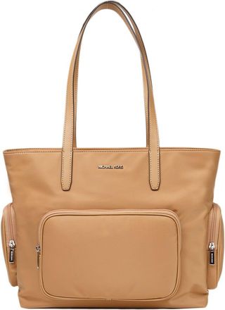 Michael Kors Khai Grote Multifunctionele Pocket Tote Bruin