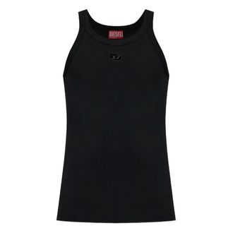 Diesel Sleeveless Tops, male, Black, Size: 2XL Diesel T-shirts and Polos