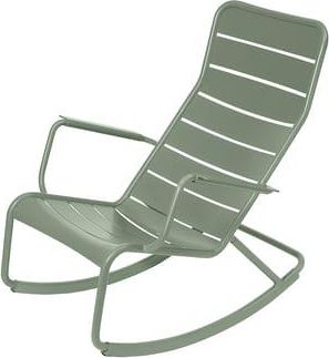 Fermob Rocking chair Luxembourg - Green - Lacquered aluminium - Designer Frédéric Sofia