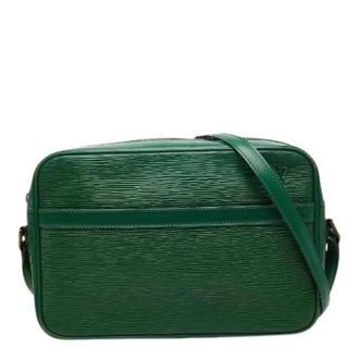 Louis Vuitton Pre-owned Cross Body Bags, female, Green, Size: ONE SIZE Pre-owned Trocadero Epi Shoulder Bag