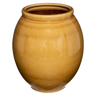 Atmosphera Atmosphera Jarr&oacute;n Decorativo Amarillo Ocre 39 Cm