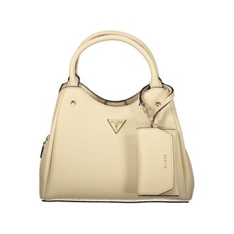 Guess Beige Polyurethane Womens Womens Bag