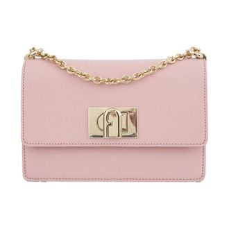 Furla Shoulder Bags, female, Pink, Size: ONE SIZE Crossbody Rosa Shoulder Bag