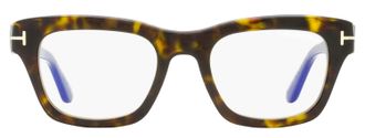 Tom Ford TF6036-B Blue Block Signature Eyeglasses - Brown