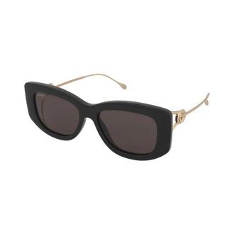 Gucci Zonnebrillen - unisex - Accessoires - Zwart - Maat: 55 MM