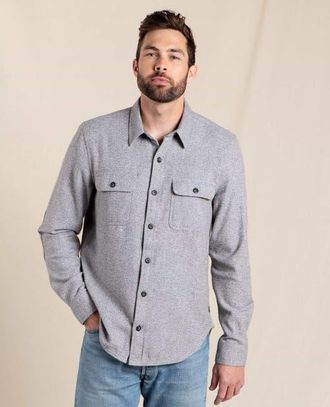Toad & Co Ranchero Long Sleeve Shirt in Smoke at Nordstrom, Size Xx-Large