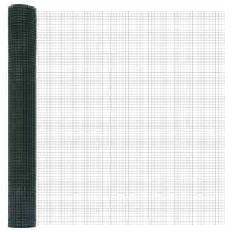 Berkfield Home Welded Wire Fence Green 1.4x50 m Steel