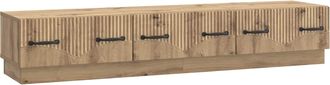 vidaXL Mueble De Tv 147 X 34,5 X 27 Cm Roble Artisan Vidaxl