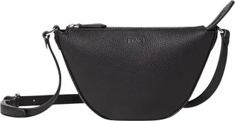 Fendi Black Melon Mini Crossbody Bag