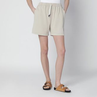 Isabel Marant Sand-coloured sporty shorts