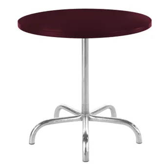 Schubiger M&ouml;bel Metalltisch S&auml;ntis Rund