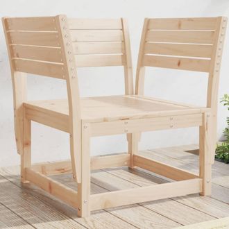 vidaXL Silla De Jard&iacute;n Madera Madera Maciza De Pino Vidaxl