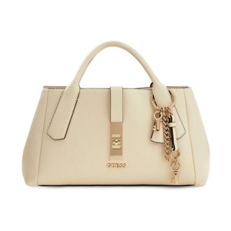 Guess Brooke Charm Handbag - female - Guess - Handbags - White - ONE SIZE - Bags