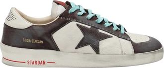 Golden Goose Sneakers, male, White, 12 UK, Worn Leather Star Trainers