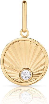 Thatch Birth of Venus Cubic Zirconia Charm in 14K Gold Plated at Nordstrom