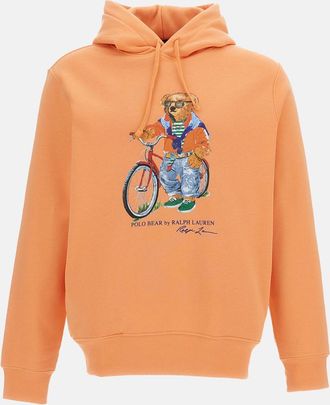 Polo Ralph Lauren Felpa Con Cappuccio Con Stampa