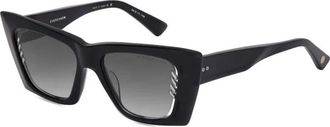 Dita Eyewear Evercharm Zonnebril - Dames - Zonnebrillen - Zwart - 50 MM - Accessoires