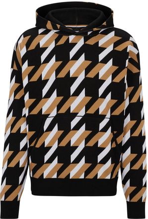 HUGO BOSS Mens Regular Fit Long Sleeve Sweatshirt in Black - Size 2XL