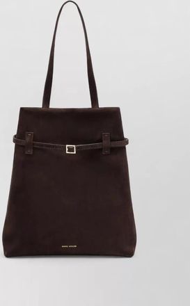 Manu Atelier cylinder tote bag