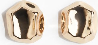 H&M Eckige Ohrstecker - Gold