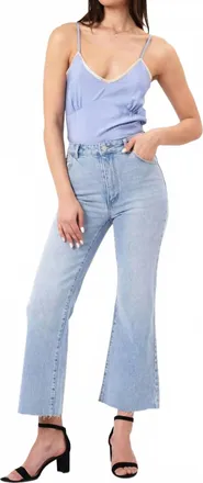 Rolla's Eastcoast Flare Ankle Jeans In Sunshine