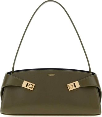 Ferragamo Mujer, Bolsos, Verde, Talla: ONE Size