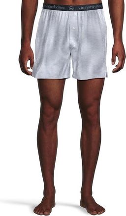Vineyard Vines Sankaty Boxers Mens Underwear Yacht Blue Tejeda : 2XL, Polyester/Spandex