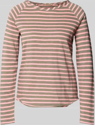 Smith & Soul Longsleeve mit Rundhalsausschnitt in Pink, Größe XXL